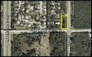 Gas station lot for sale